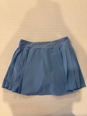 Lululemon A Line Side Pleat Tennis Skirt